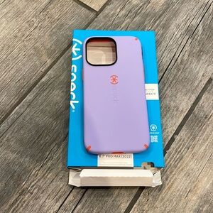 Speck iPhone 14 Pro Max Purple and Orange Phone Case